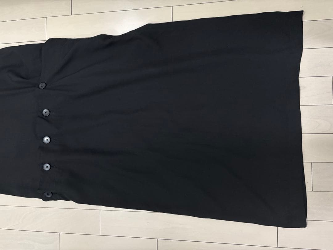 【美品】Limi feu ボタンワンピース　ブラック