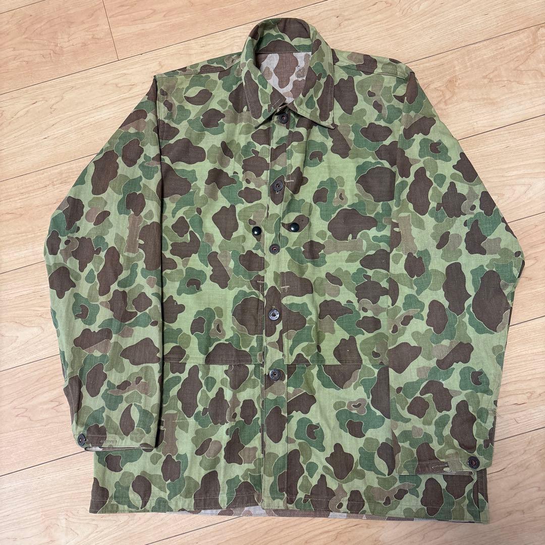 40's P-44 USMCダックハンターカモHBTジャケット ヴィンテージ