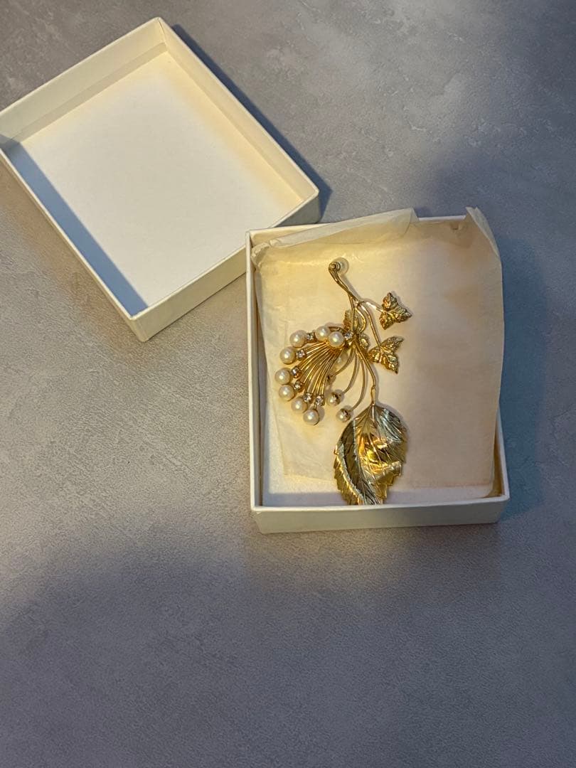 【お値下げ】mame ゴールドパールピアス