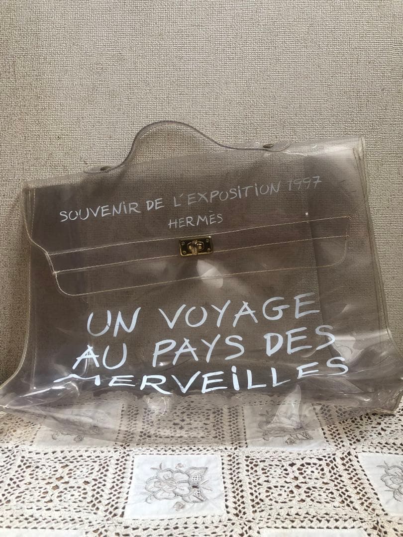 HERMES 透明バッグ 1977年エクスポジション記念