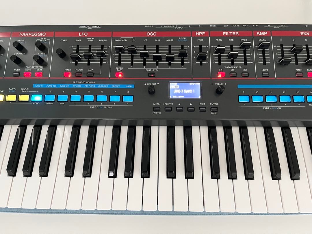 清水❗️【美品】Roland ローランドJUNO-X シンセサイザー 本体