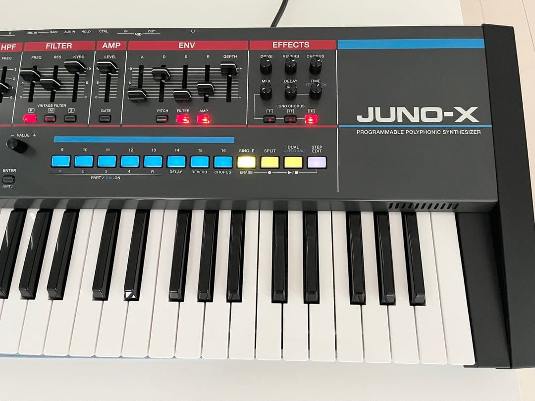 清水❗️【美品】Roland ローランドJUNO-X シンセサイザー 本体