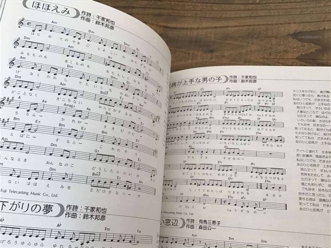 S/写真集&楽譜/林寛子/はじめてのアルバム/1975年