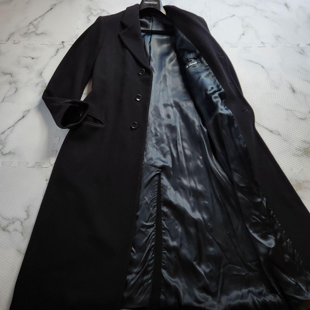 入手困難✨アルマーニコレツィオーニ チェスターコート 総カシミヤ マキシ丈