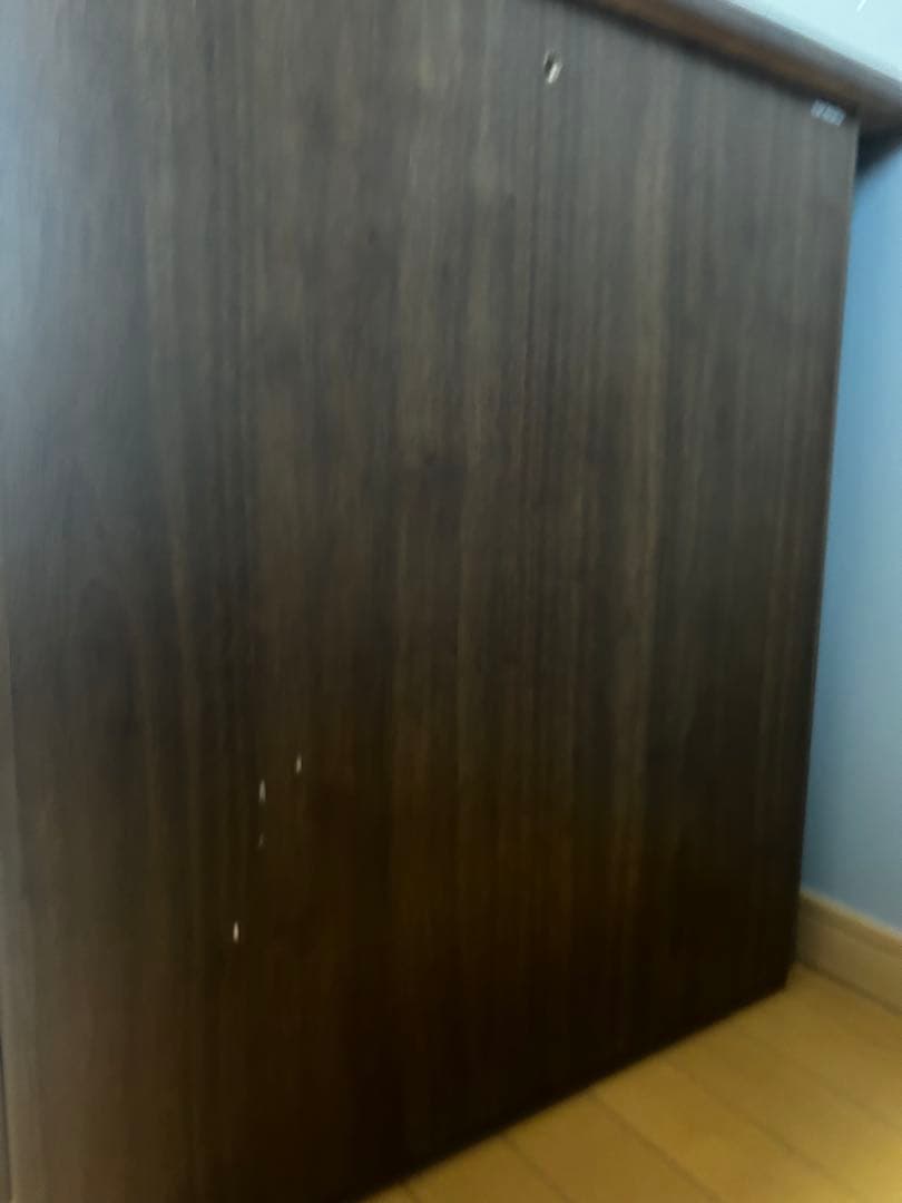 カリモク　学習机　鍵付き引出し