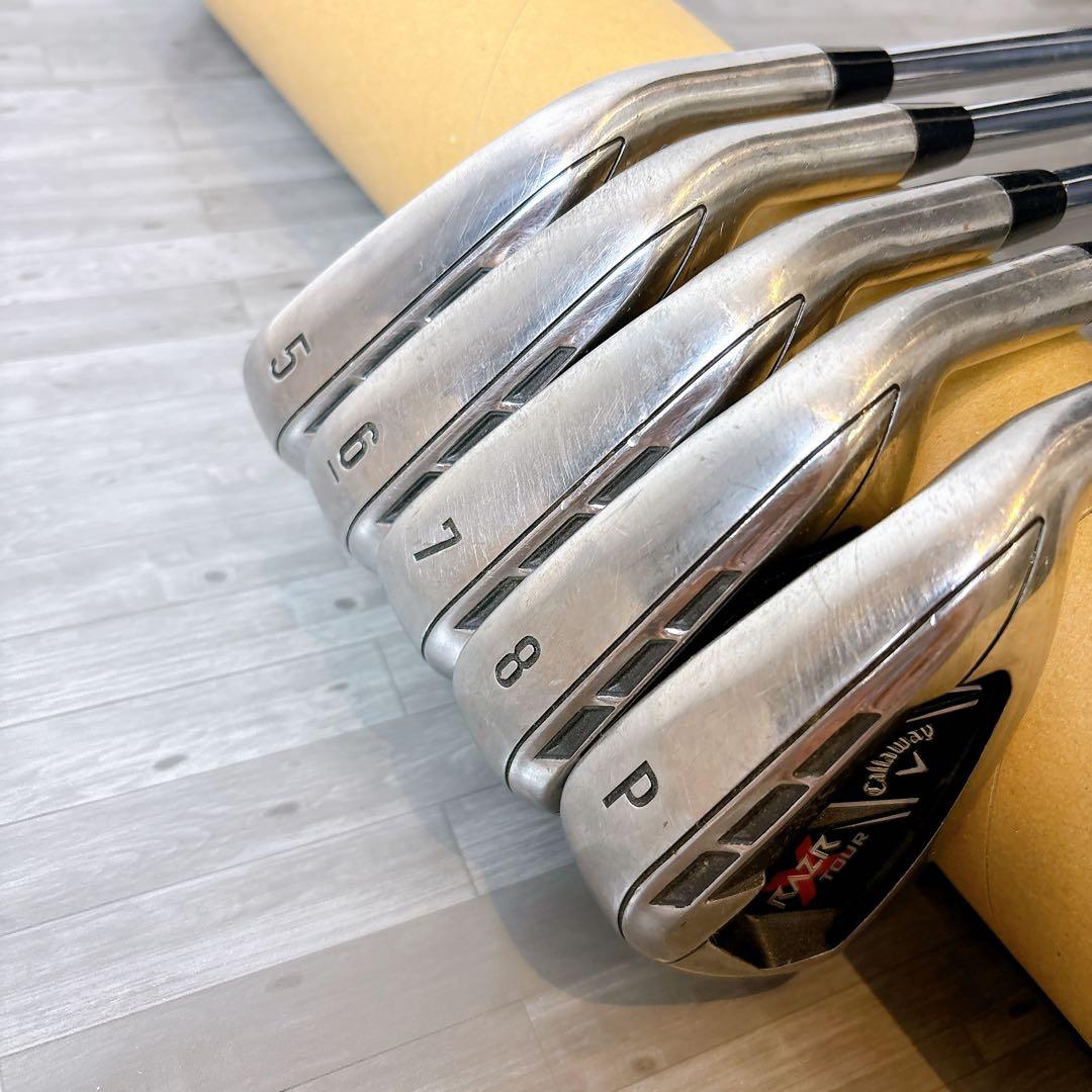 【美品】 Callaway キャロウェイ RAZR X TOUR 5本セット