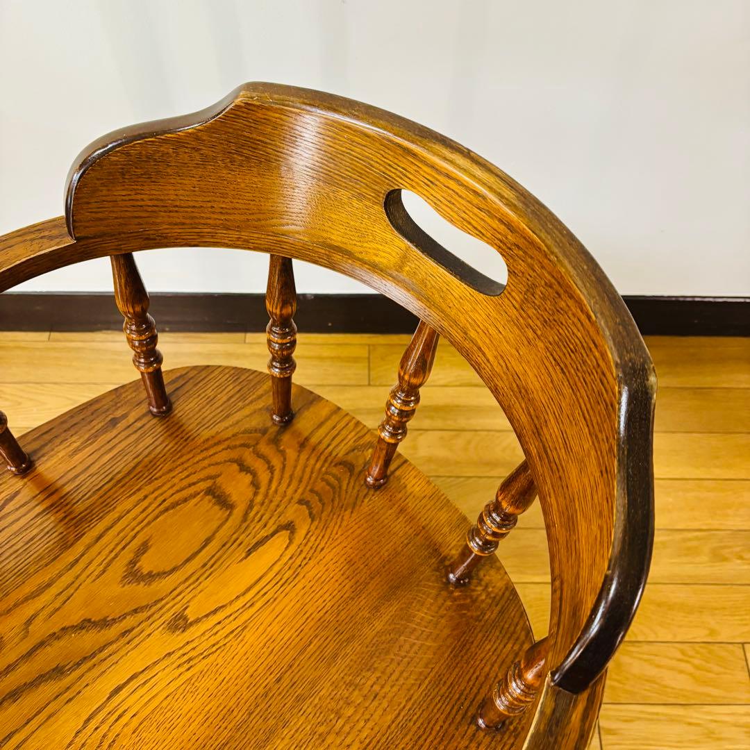 【希少品】　三越扱　Shin Lee シンリーオーク材 ダイニングチェア　送料込