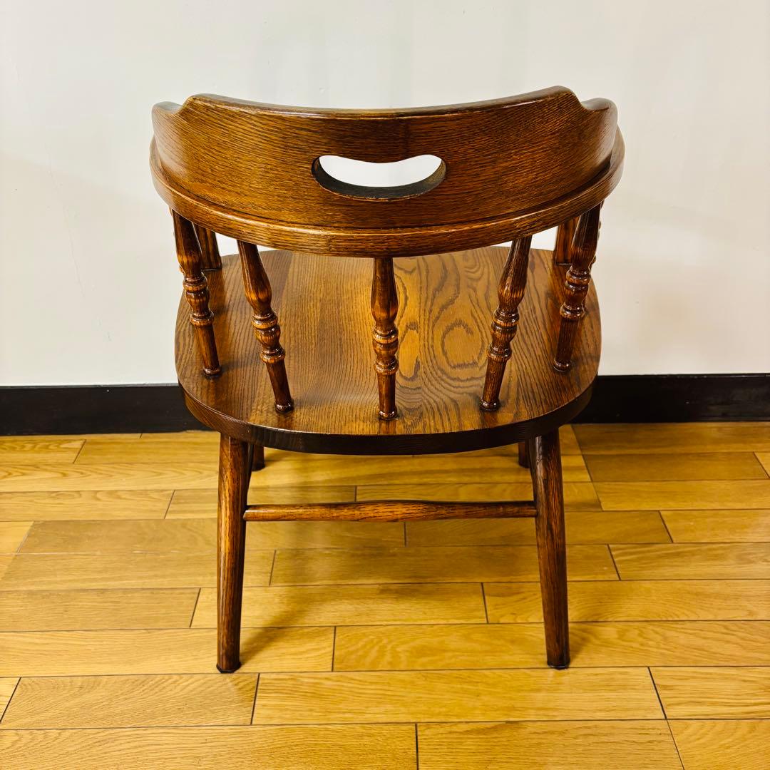 【希少品】　三越扱　Shin Lee シンリーオーク材 ダイニングチェア　送料込