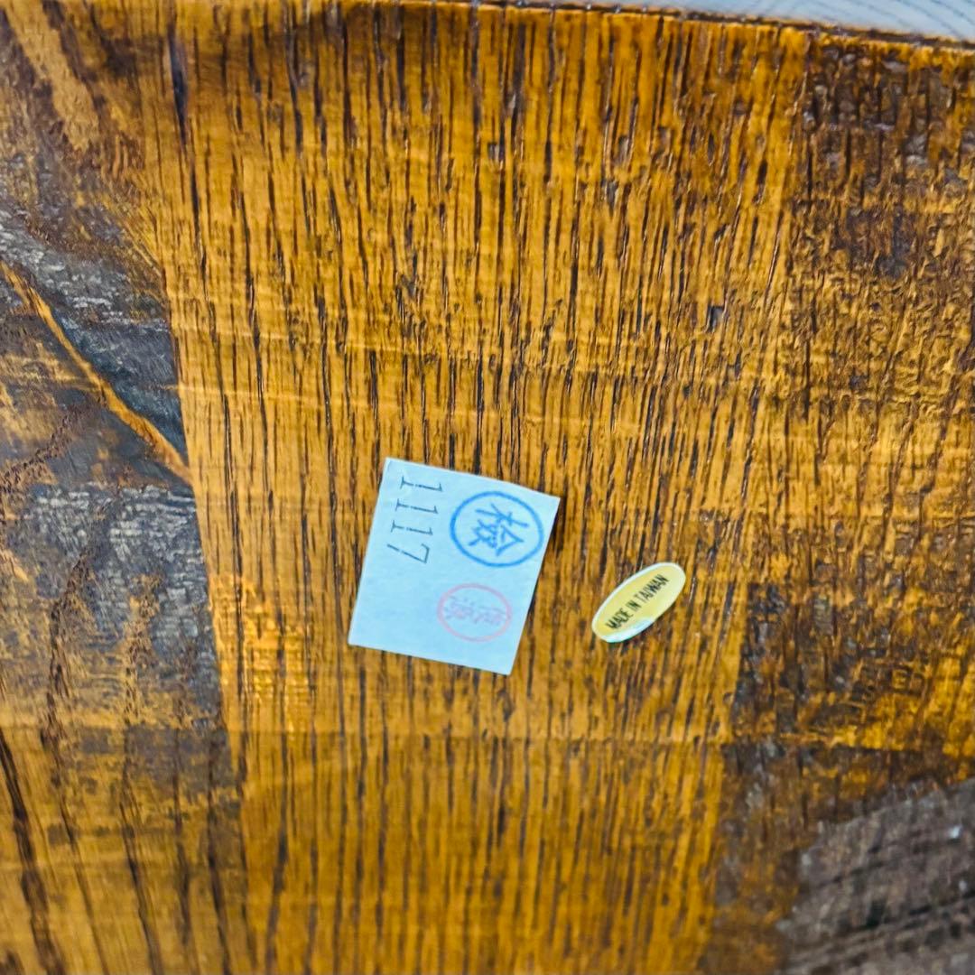 【希少品】　三越扱　Shin Lee シンリーオーク材 ダイニングチェア　送料込