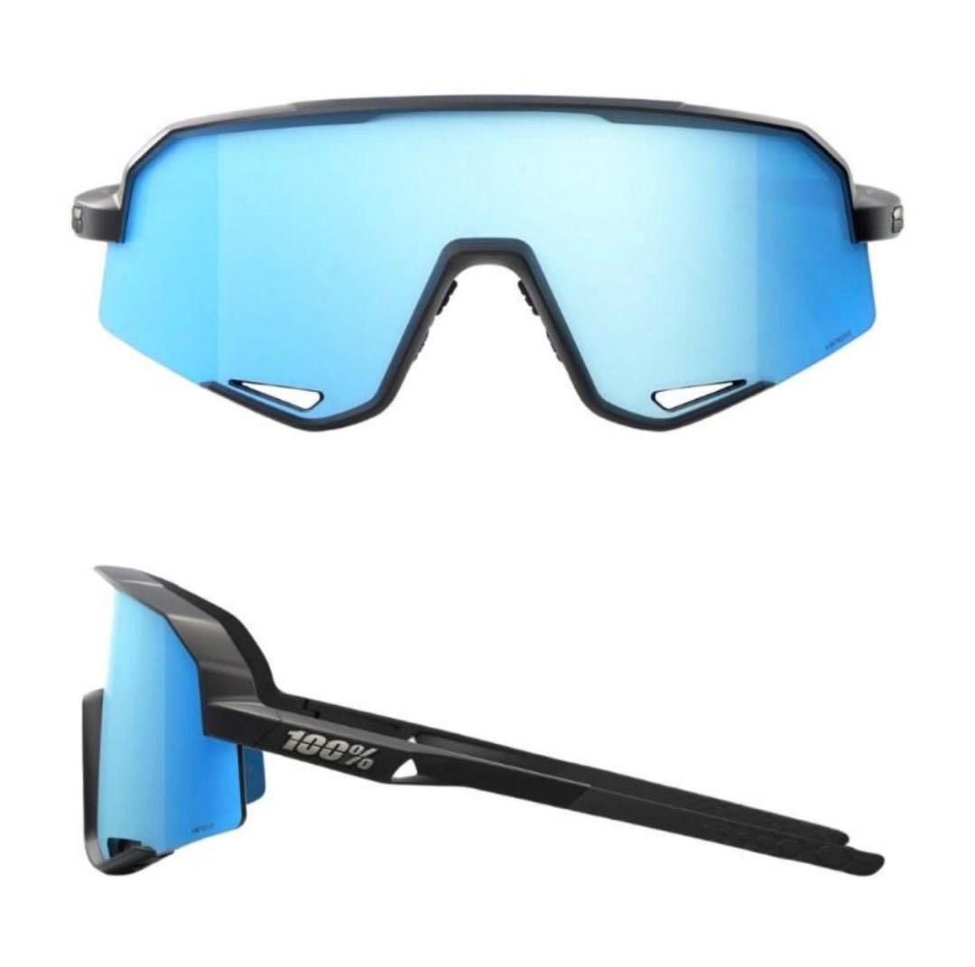 最新作100% SLENDALE Matte Black サングラス野球ゴルフ