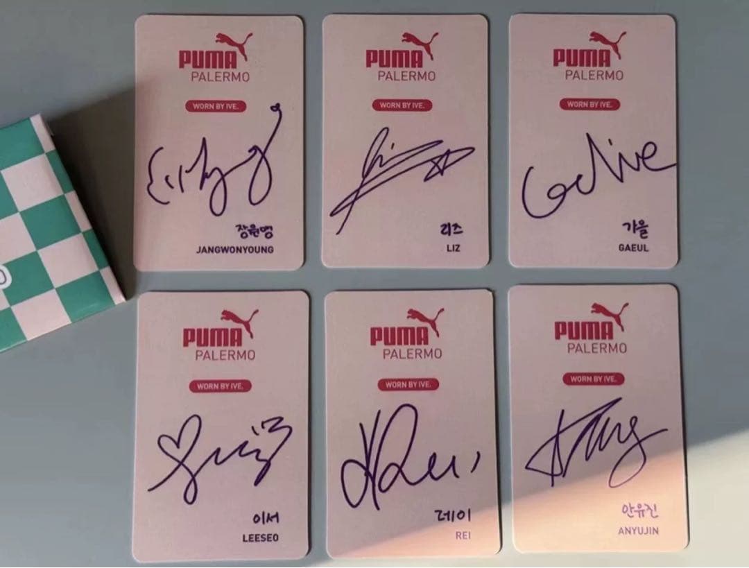 IVE PUMA トレカ 6枚コンプセット　バラ❌