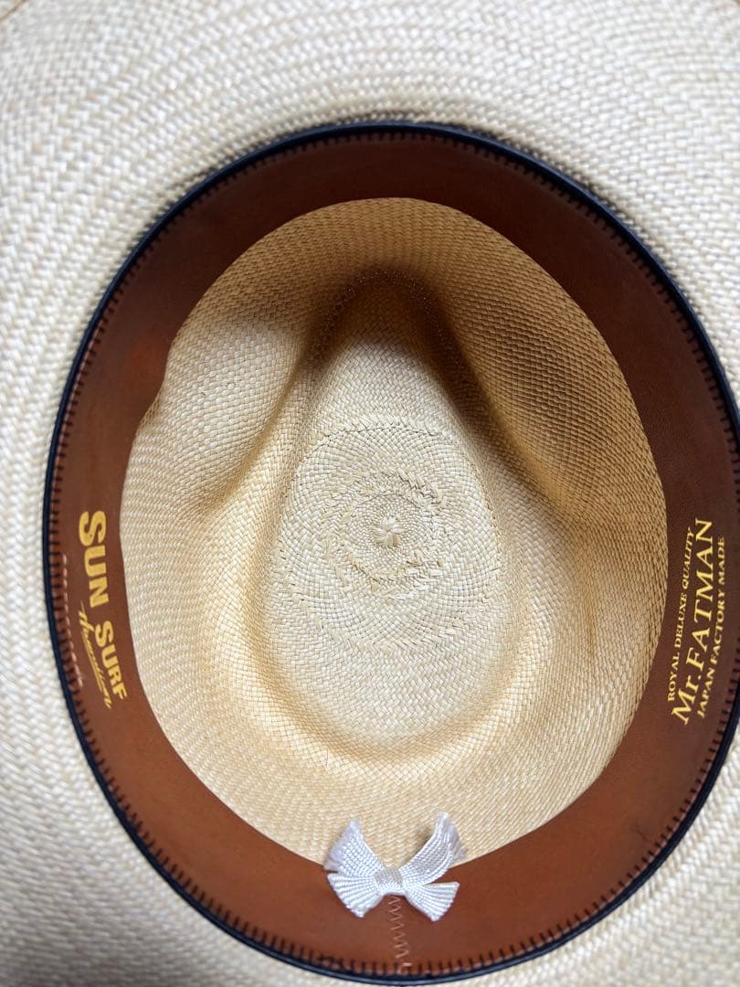 Mr.FATMAN × SUN SURF パナマハット ストローハット 箱付き