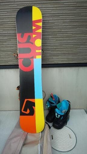 BURTON （ボード、ビンディング）2点セット　★板ダリング済み★