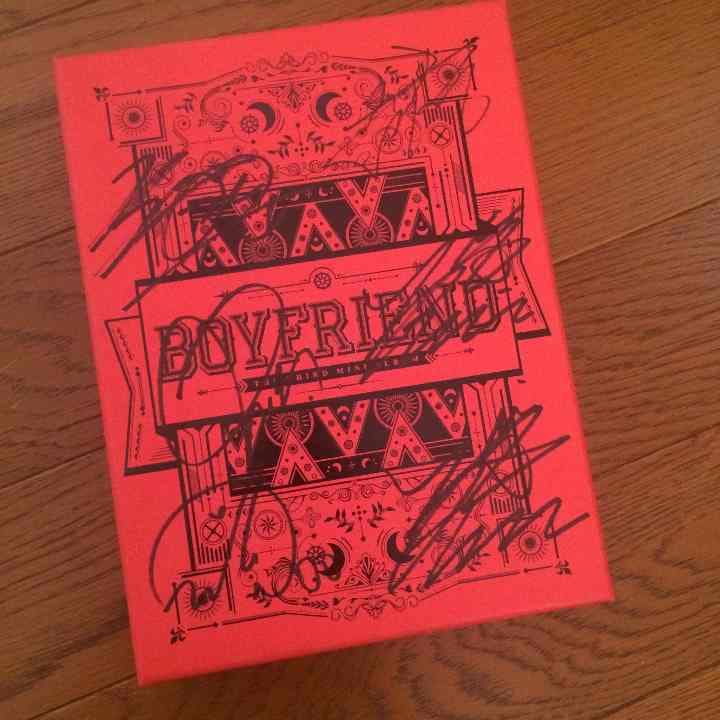 boyfriend 直筆サイン入り アルバム