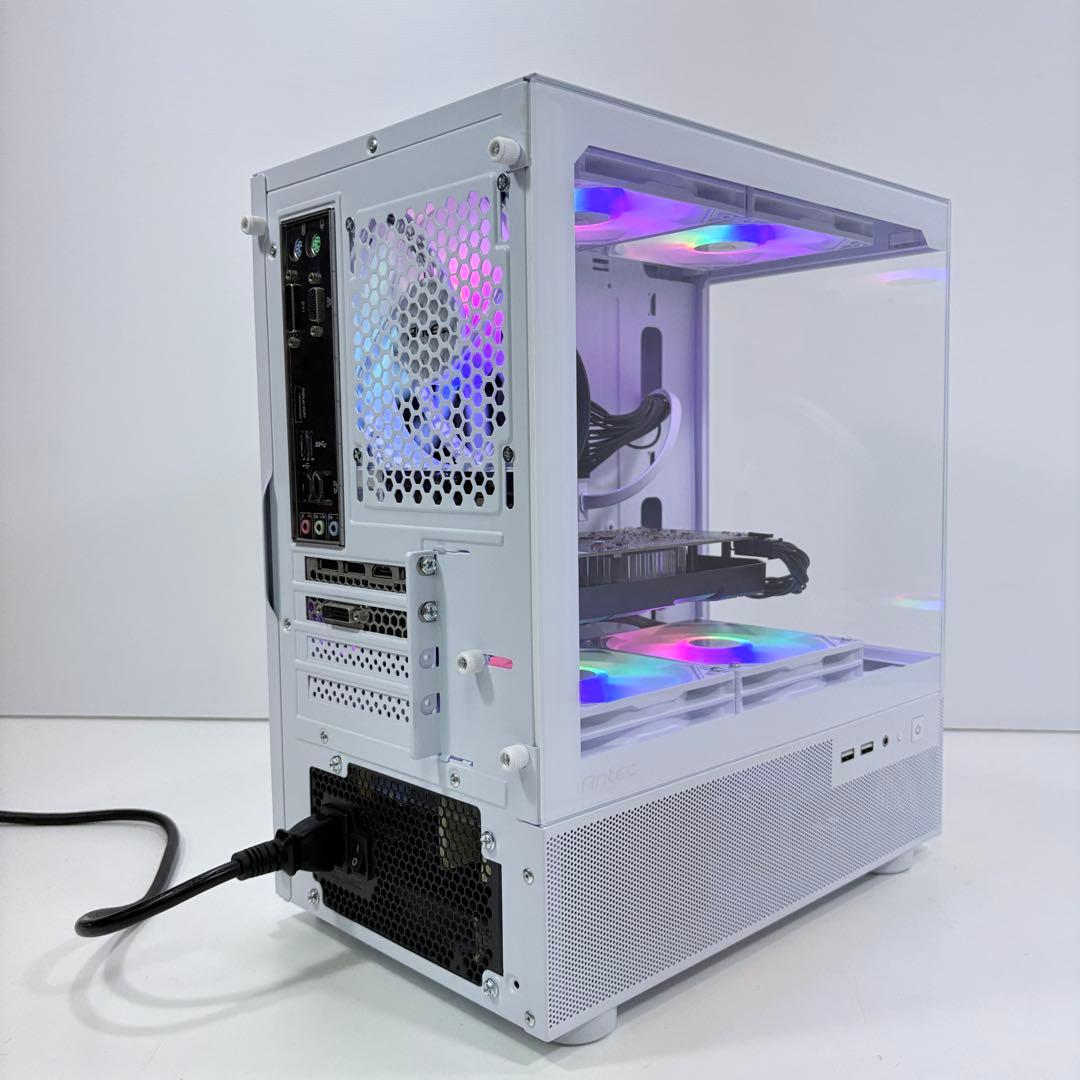 自作ゲーミングPC i7 7700 GTX1060 新品ピラーレスケース使用