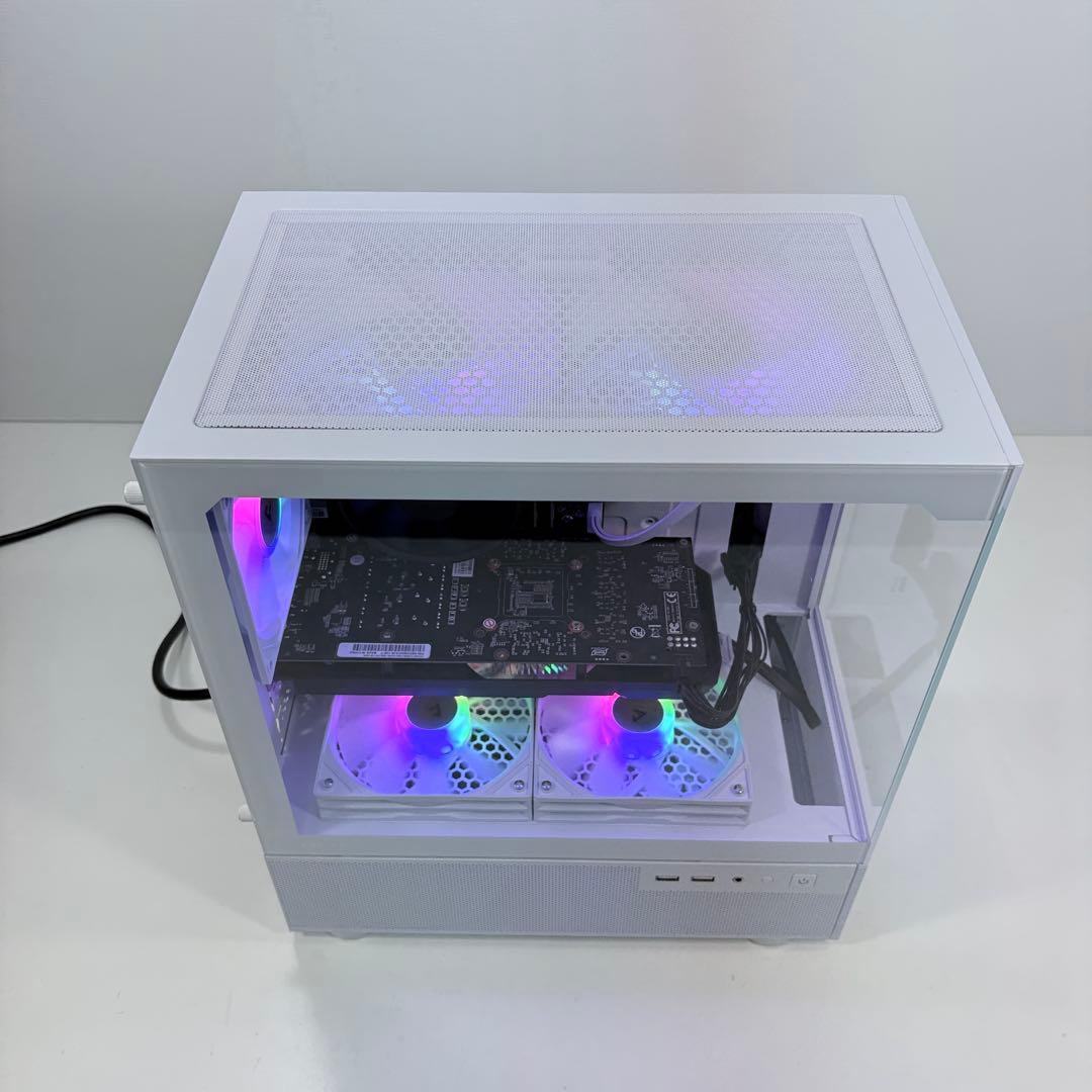 自作ゲーミングPC i7 7700 GTX1060 新品ピラーレスケース使用