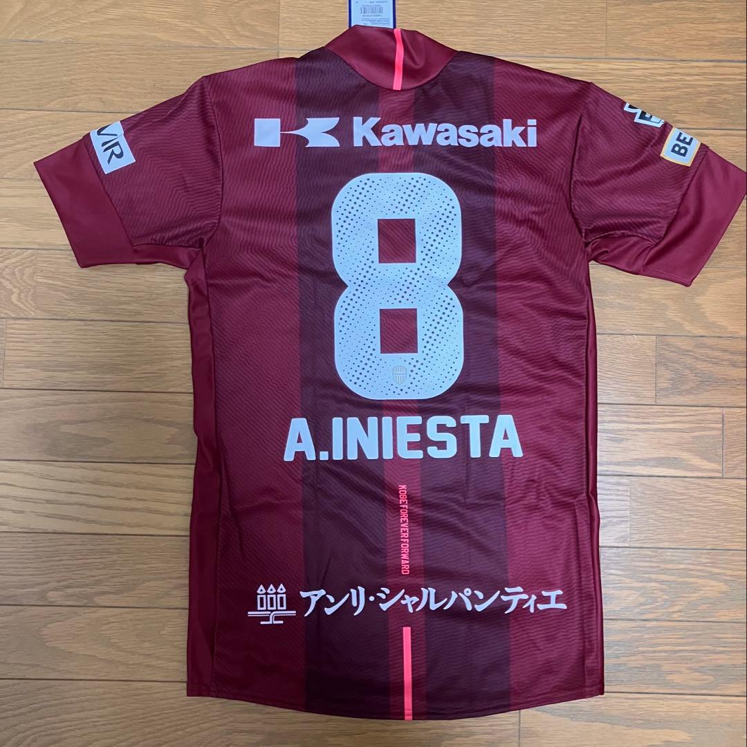 ASICS イニエスタ ヴィッセル神戸 レプリカシャツ サイズM 新品未使用