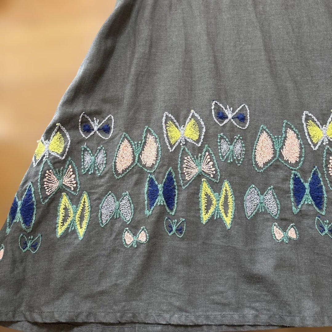 ミナペルホネン スカイフラワー　ワンピース