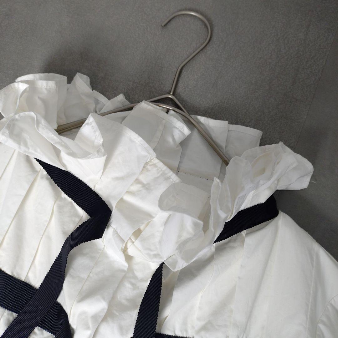 TSUMORICHISATO　ツモリチサト　デザインシャツワンピース　ホワイトM