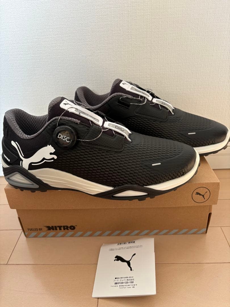 新品未使用　PUMA シャドウキャットニトロ ゴルフシューズ　26.5cm