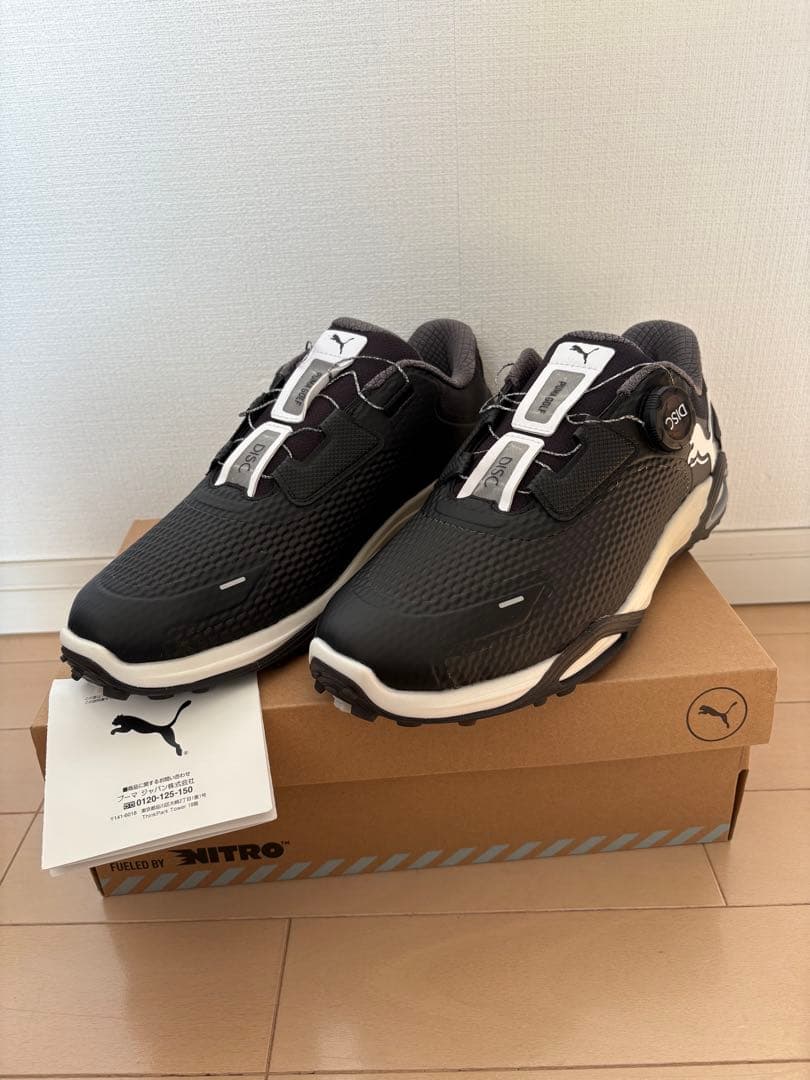 新品未使用　PUMA シャドウキャットニトロ ゴルフシューズ　26.5cm