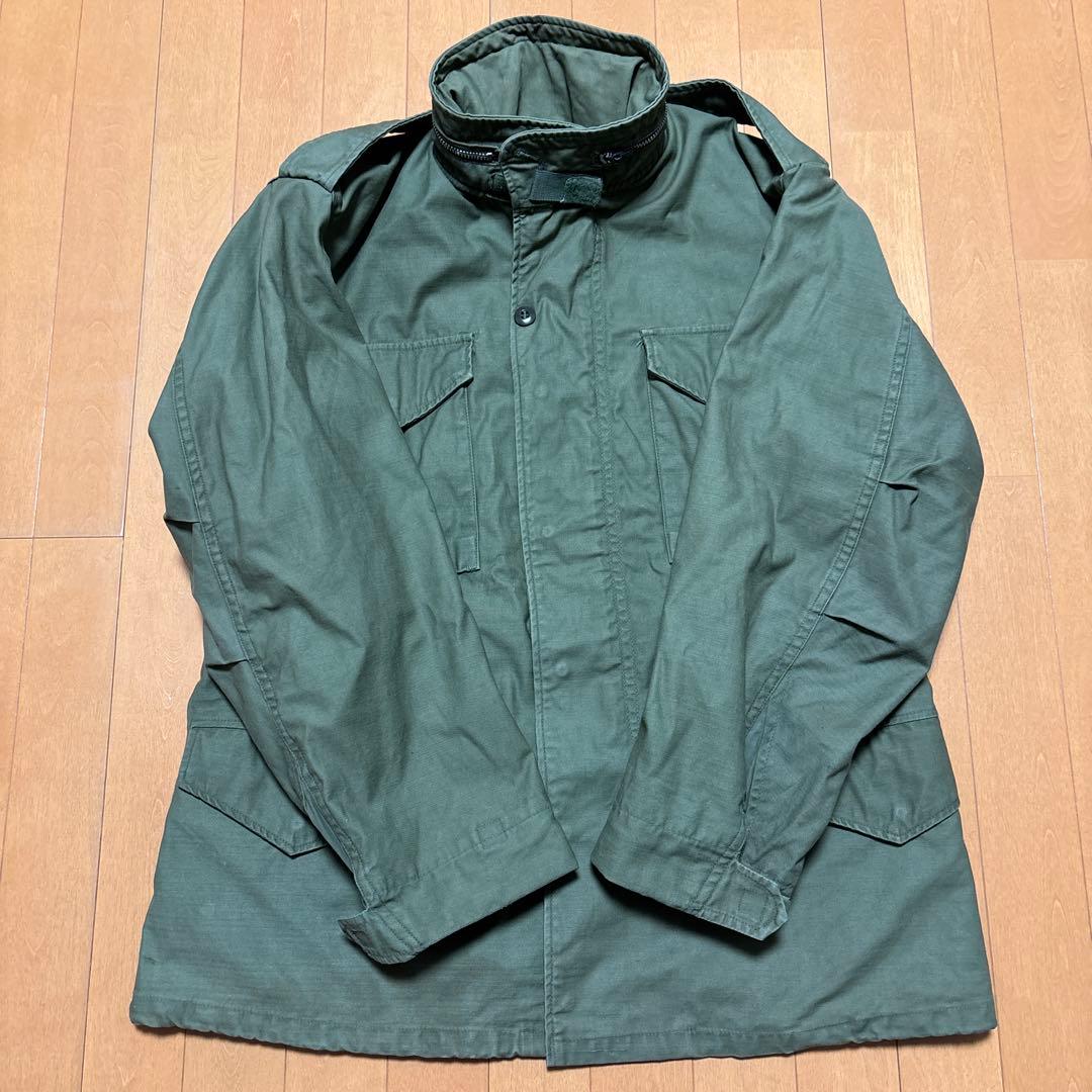 U.S.ARMY M-65 フィールドジャケット 2nd 米軍実物 アルミジップ