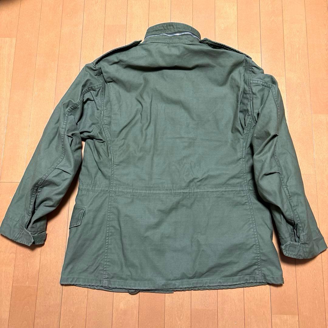 U.S.ARMY M-65 フィールドジャケット 2nd 米軍実物 アルミジップ