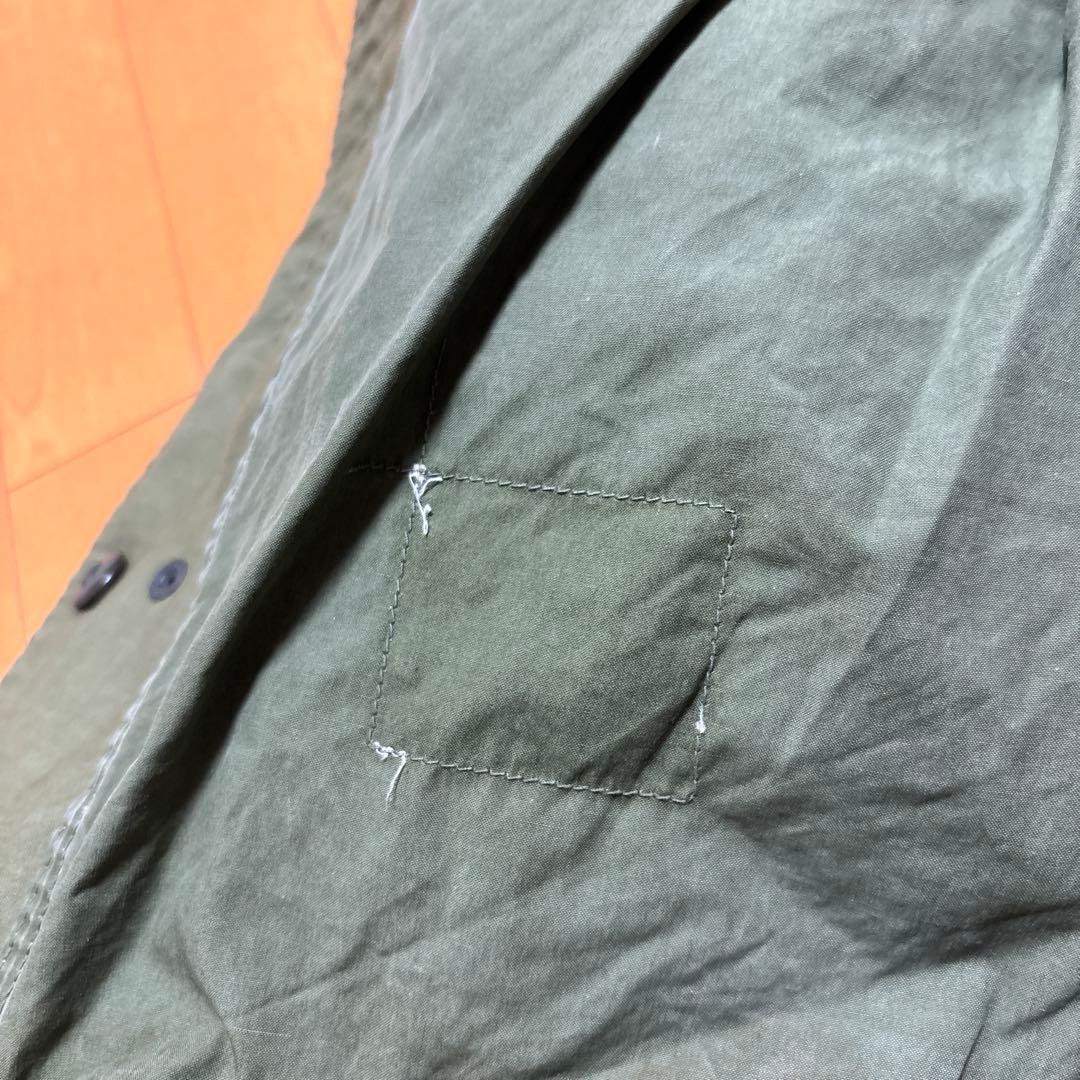 U.S.ARMY M-65 フィールドジャケット 2nd 米軍実物 アルミジップ