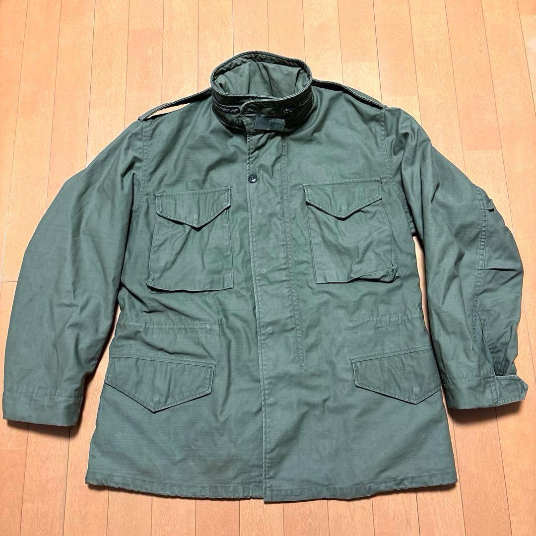 U.S.ARMY M-65 フィールドジャケット 2nd 米軍実物 アルミジップ