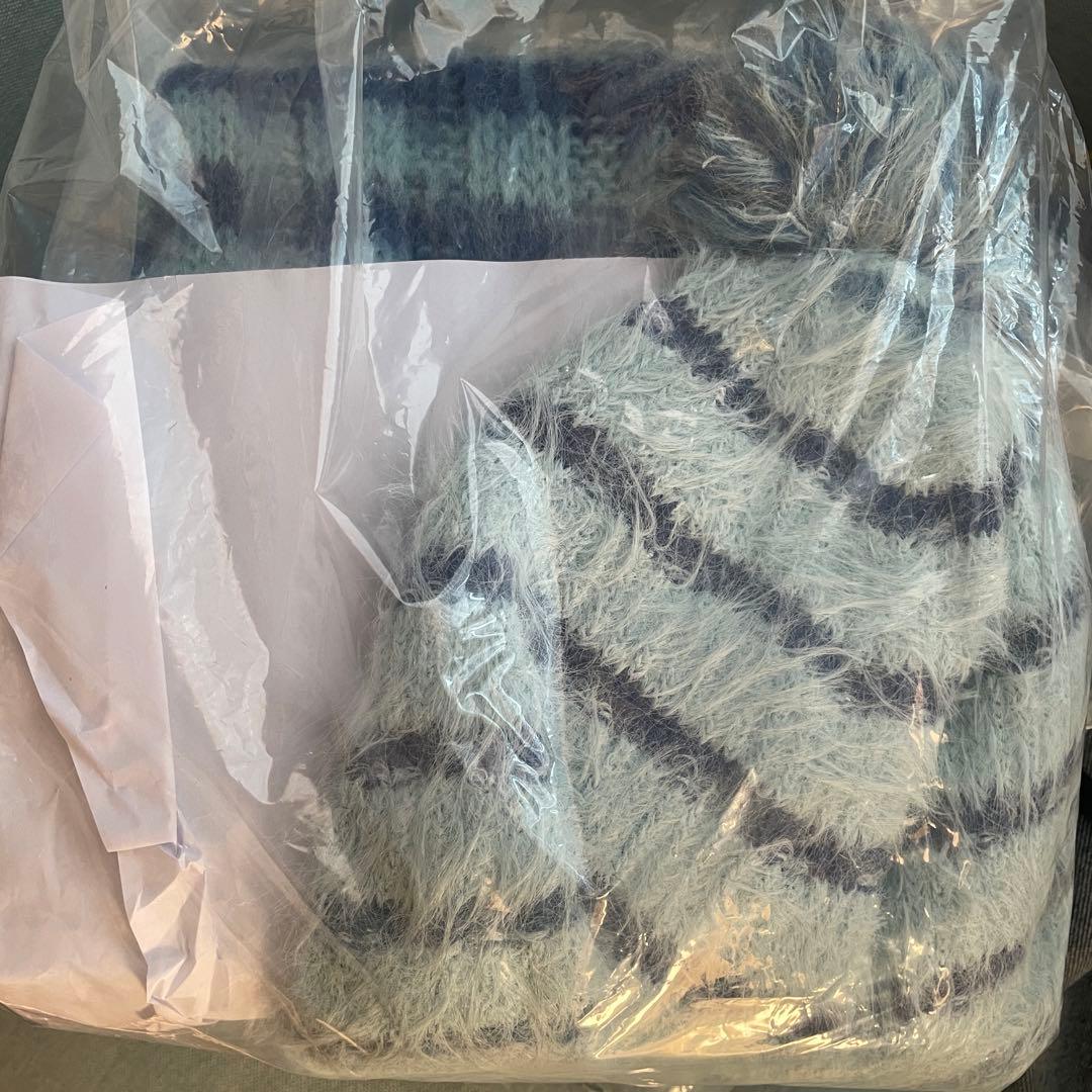 ヘルブラウ　hellblau あの　マフラー　帽子