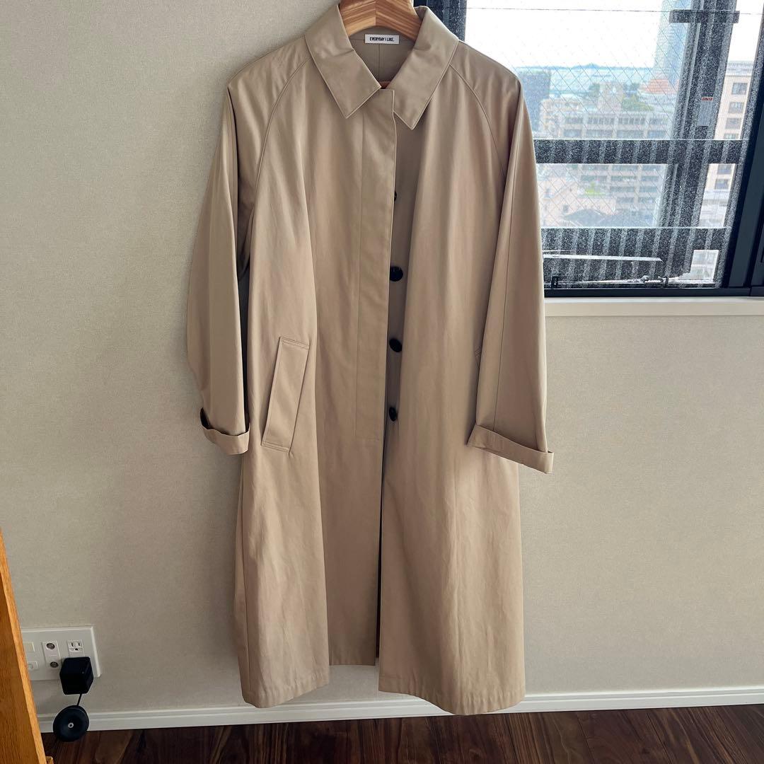 美品ドゥーズィエムクラス ステンカラーコート