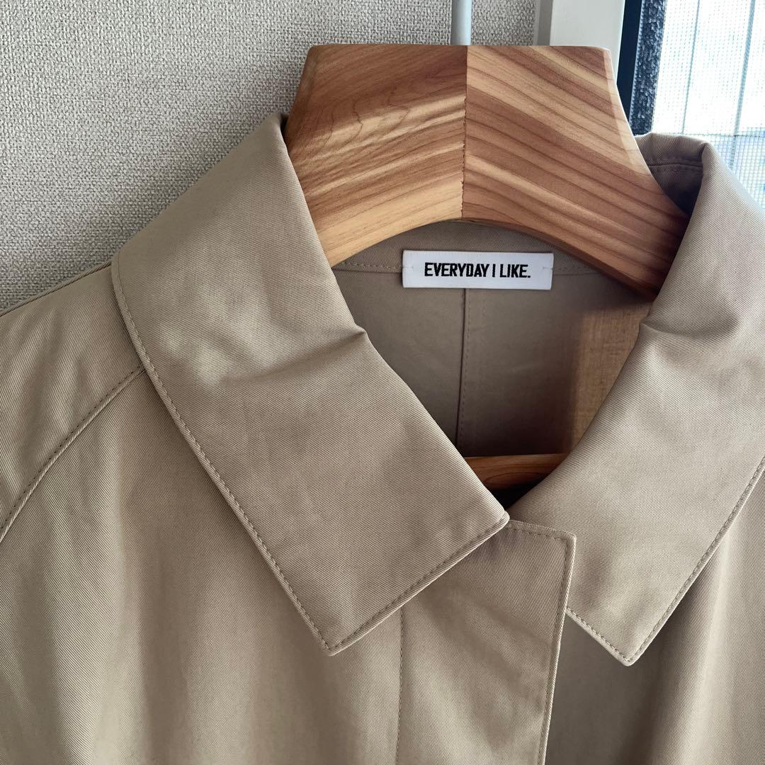 美品ドゥーズィエムクラス ステンカラーコート