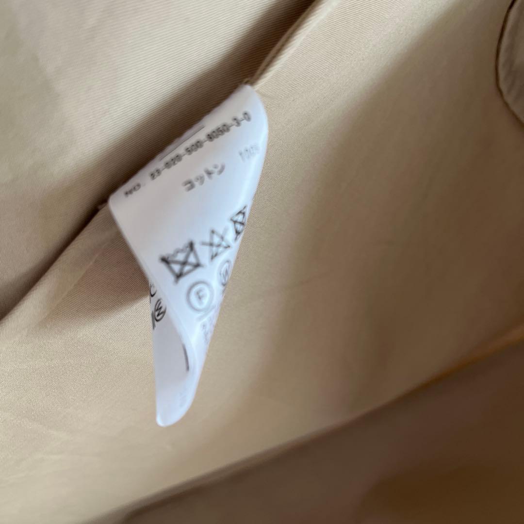 美品ドゥーズィエムクラス ステンカラーコート