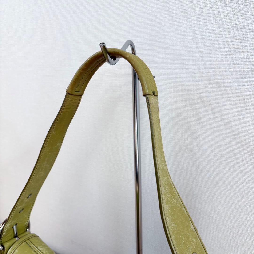 バッグ Coach Leather Soho Shoulder Bag Leaf