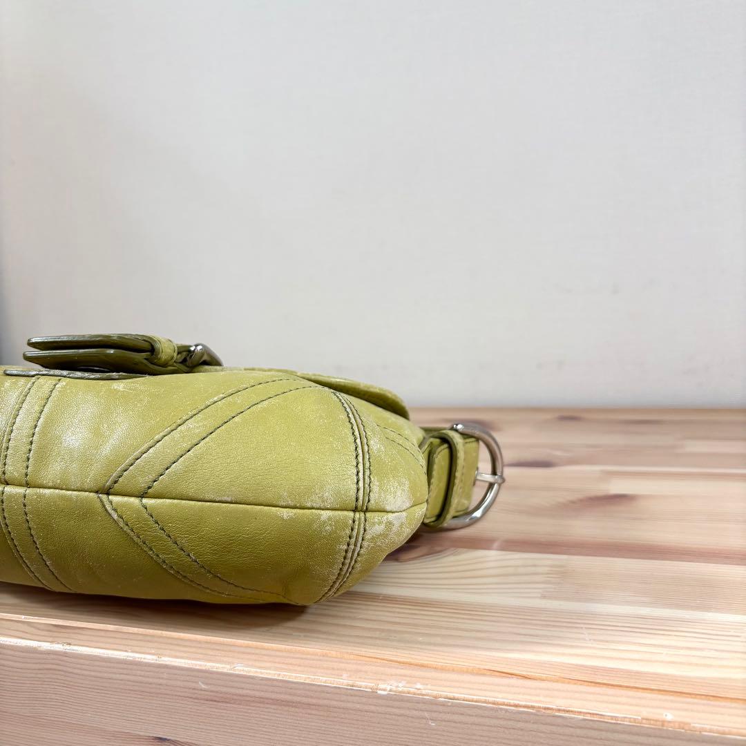 バッグ Coach Leather Soho Shoulder Bag Leaf