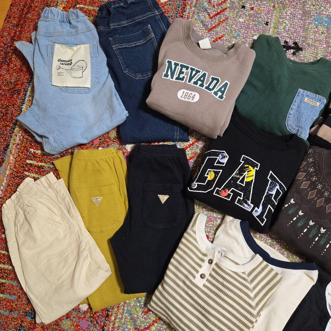 アウター男の子服まとめ 130サイズ