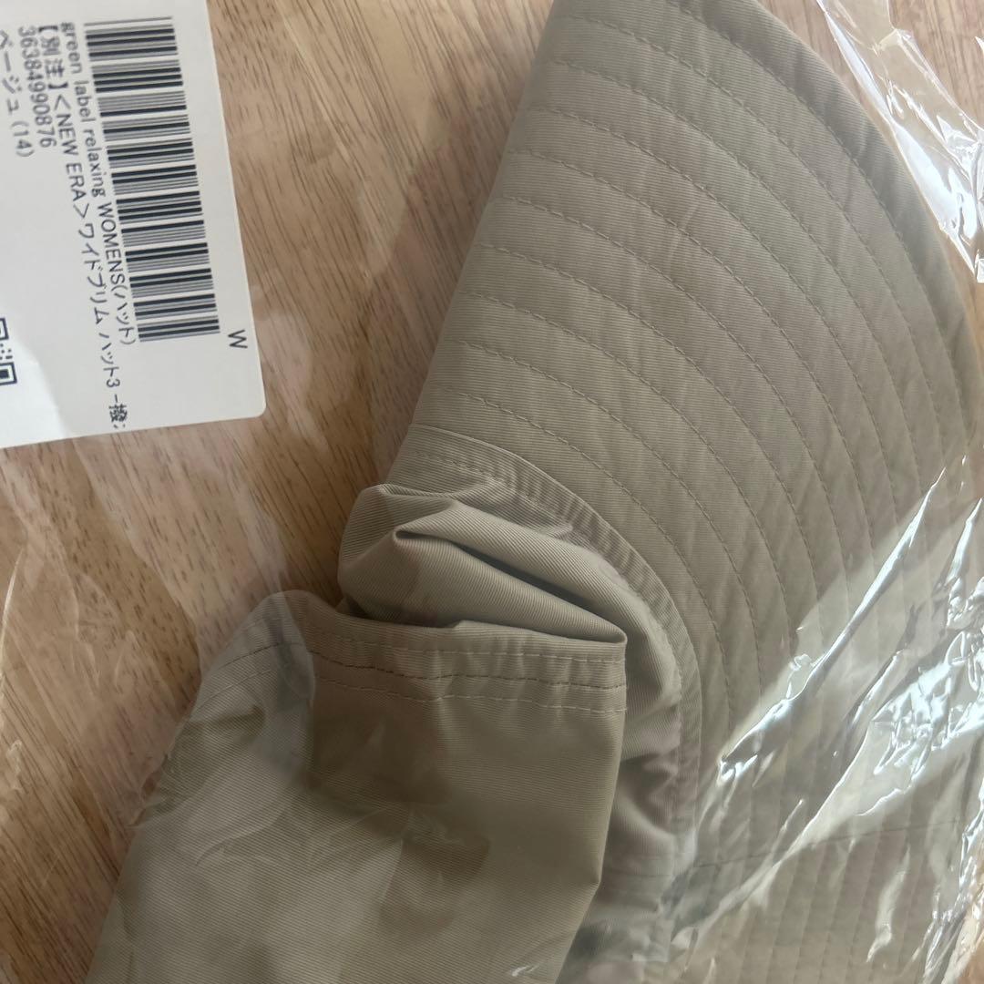 ＜NEW ERA＞ ワイドブリム ハット3 ―撥水―