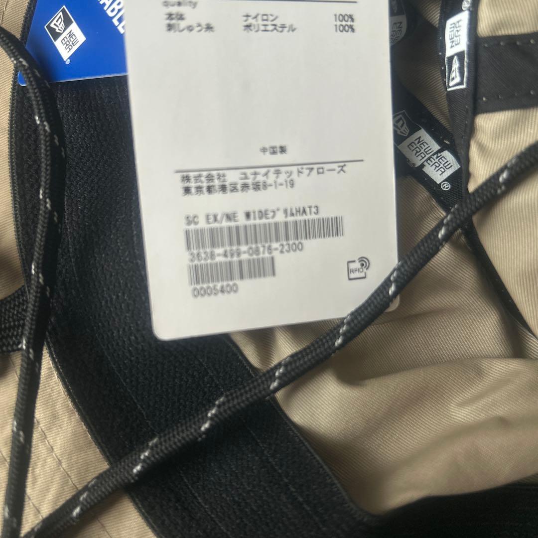 ＜NEW ERA＞ ワイドブリム ハット3 ―撥水―