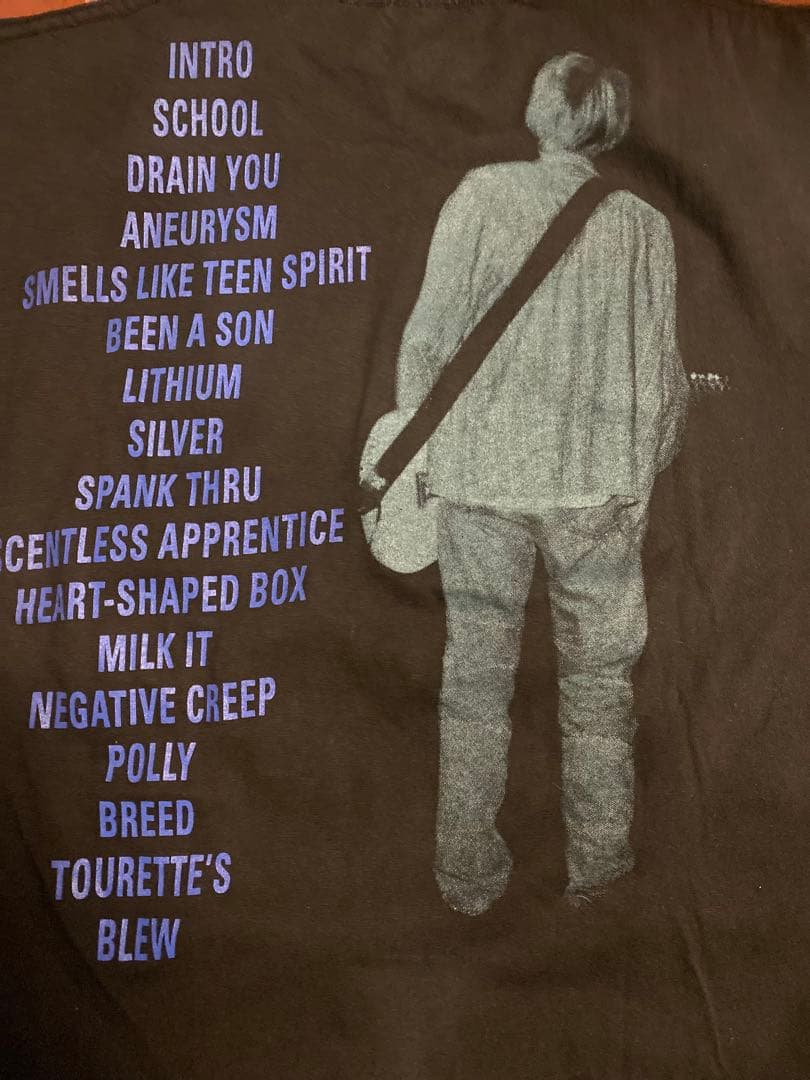 激レア NIRVANA Tシャツ ブラック  COBAIN