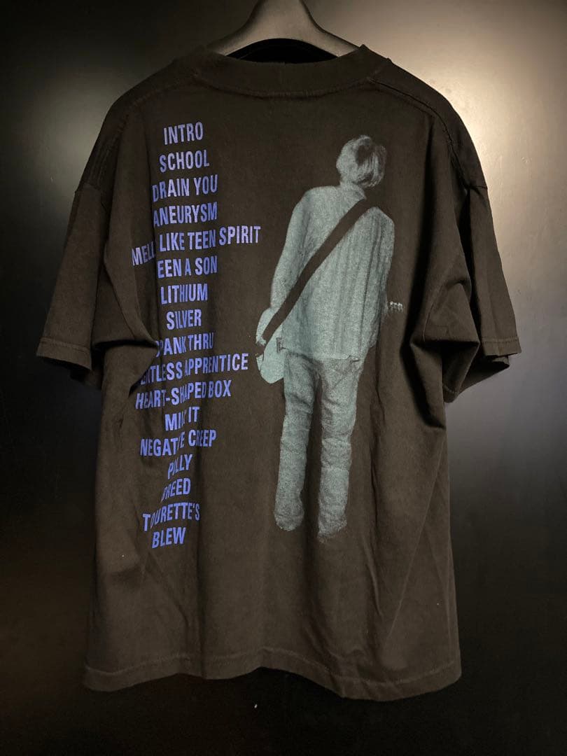 激レア NIRVANA Tシャツ ブラック  COBAIN