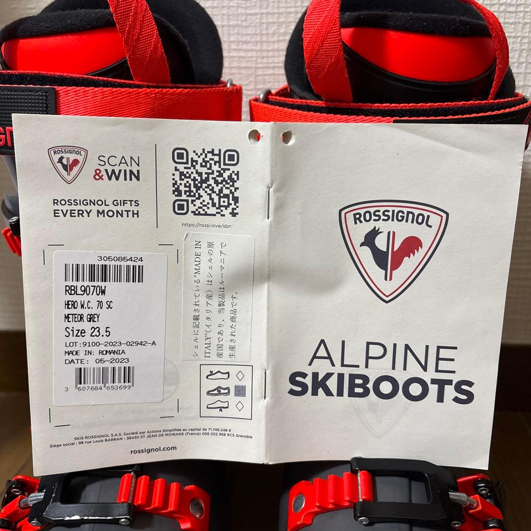 ロシニョールHERO70 WORLDCUP 23.5センチ