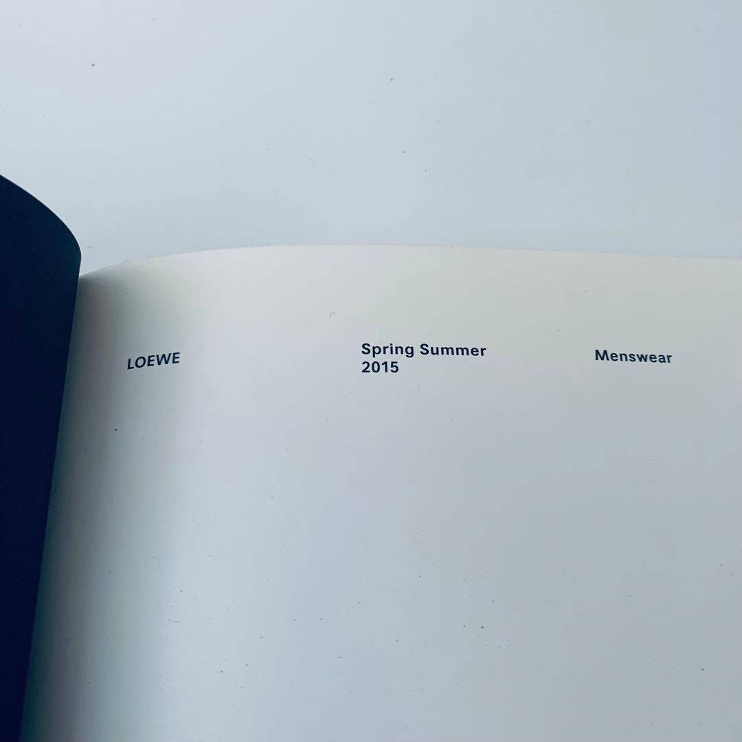 【非売品】LOEWE ロエベ 2015春夏 ビジュアルブック 1200部限定