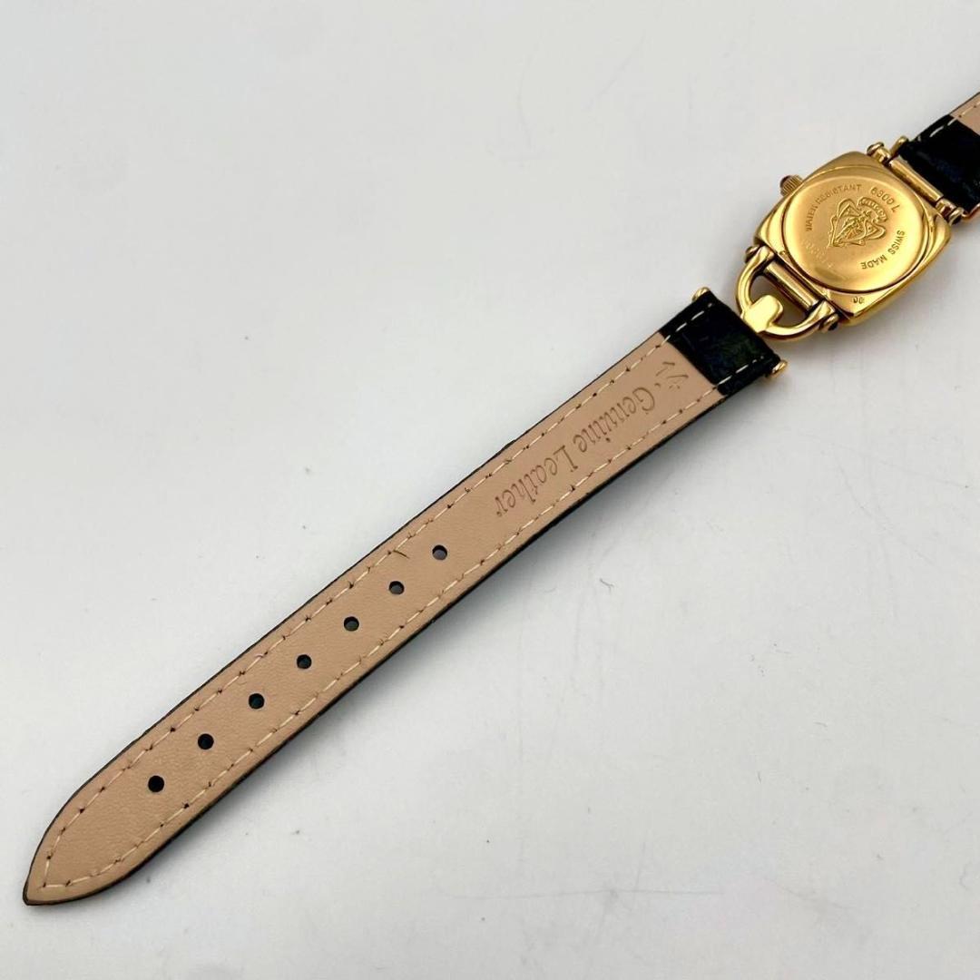 329 新品ベルト グッチ 6300L 腕時計 クォーツ ホースビット 新品電池