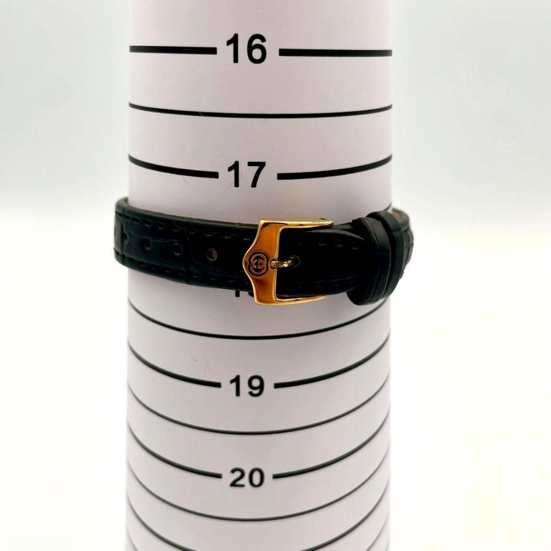 329 新品ベルト グッチ 6300L 腕時計 クォーツ ホースビット 新品電池