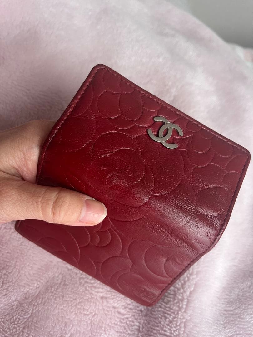 CHANEL シャネル　カメリア　キーケース