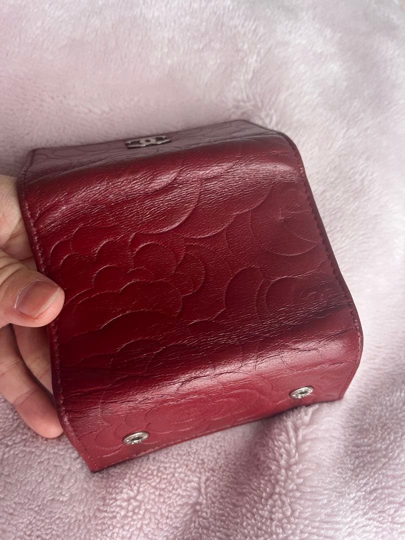 CHANEL シャネル　カメリア　キーケース