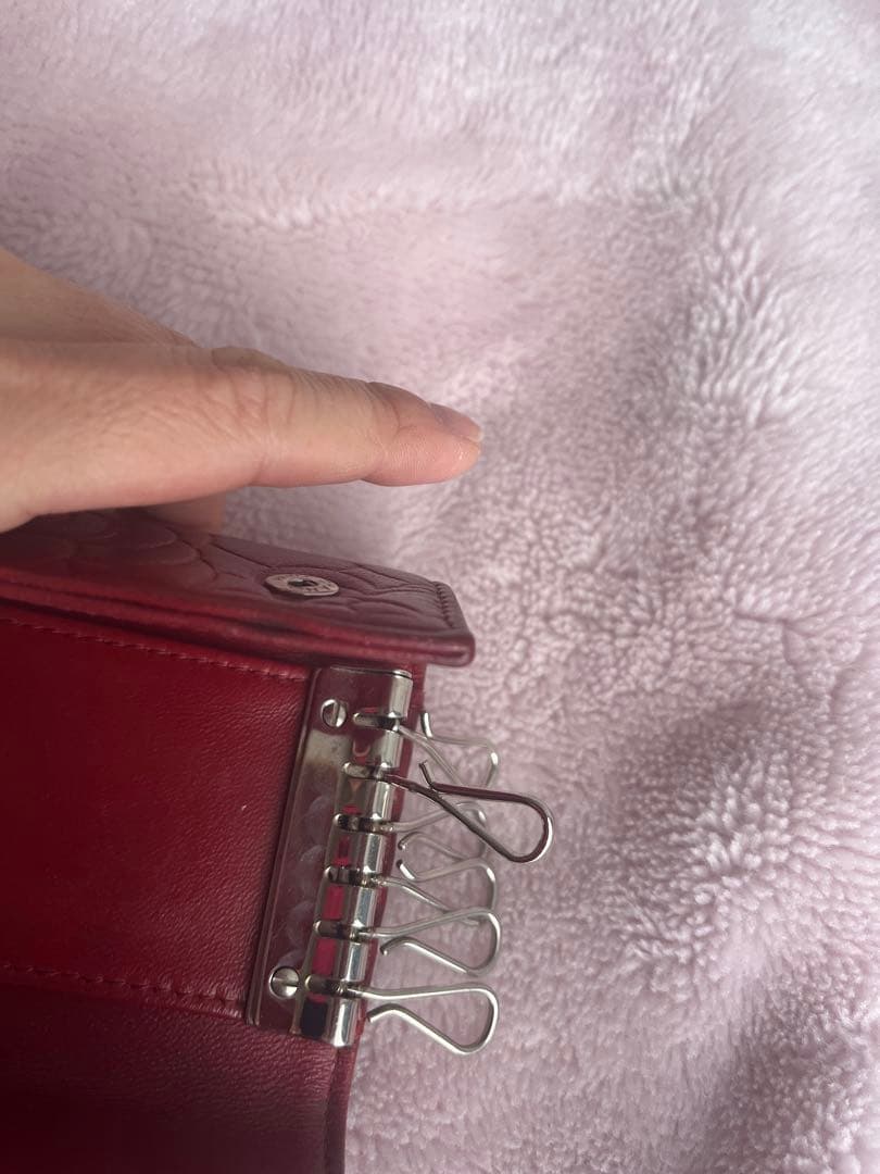 CHANEL シャネル　カメリア　キーケース
