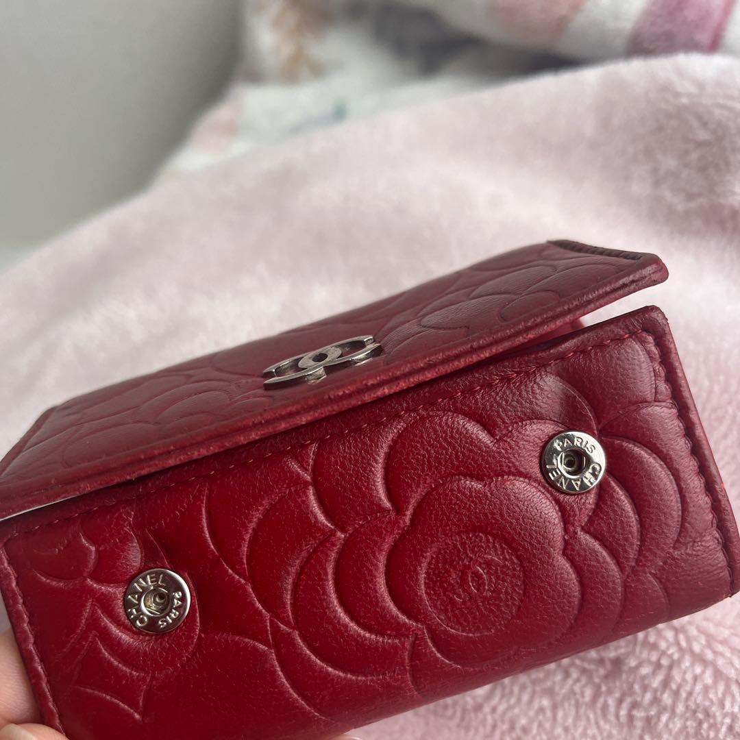 CHANEL シャネル　カメリア　キーケース