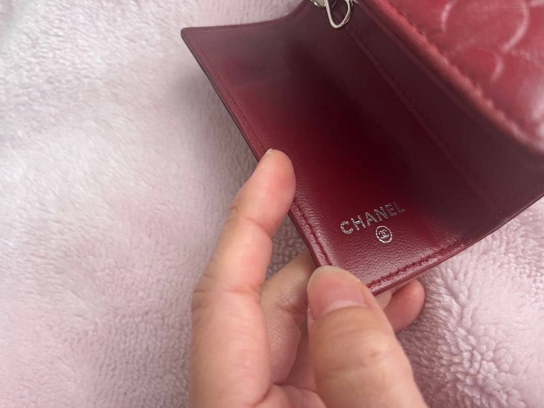 CHANEL シャネル　カメリア　キーケース
