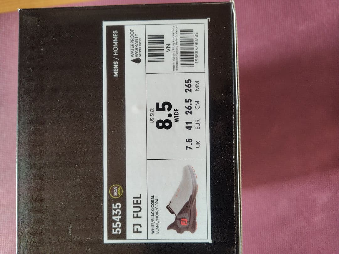 フットジョイFJ-FUELゴルフシューズ26.5cm(新品)